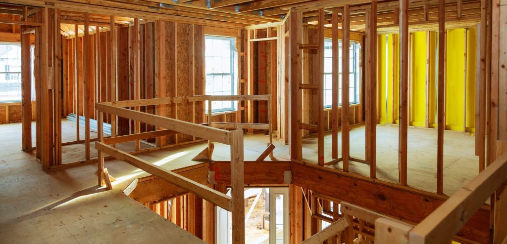 interior-home-addition-framing